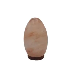 Egg Shaped Salt Lamp (Pink)