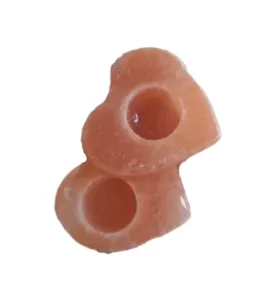 Double Heart shaped Candle Holder